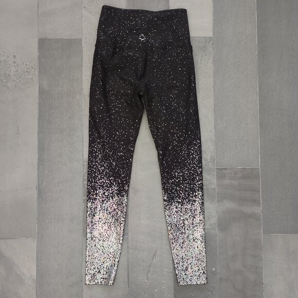 BEYOND YOGA Alloy Ombre Speckled Midi Leggings - M - Picture 4 of 9